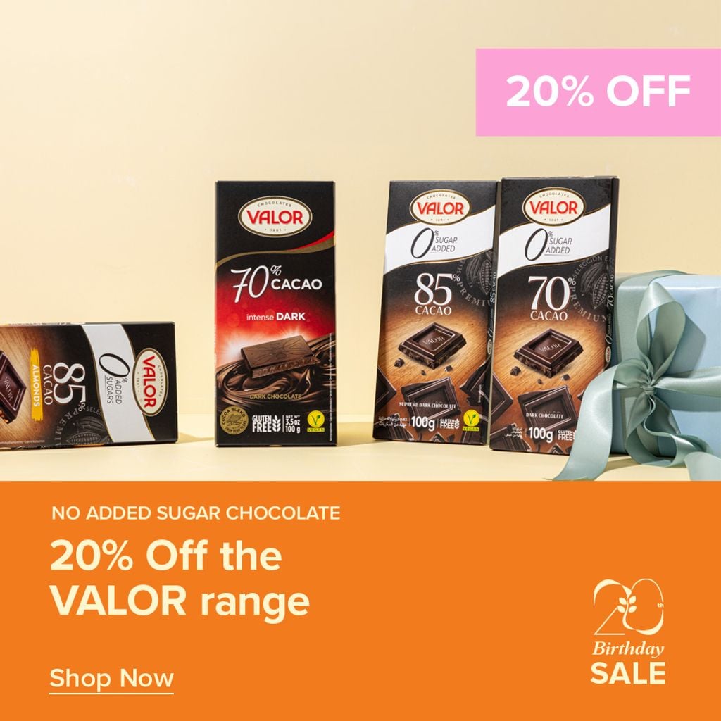 20% Off the VALOR range
